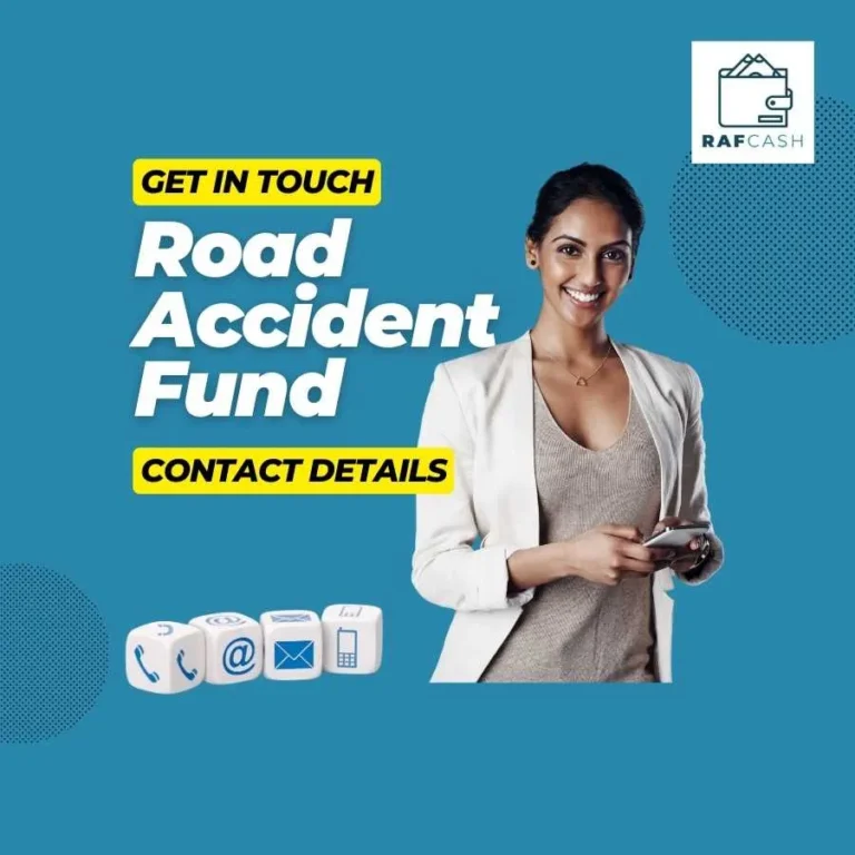 Smiling woman with a phone, representing customer service for Road Accident Fund contact details.