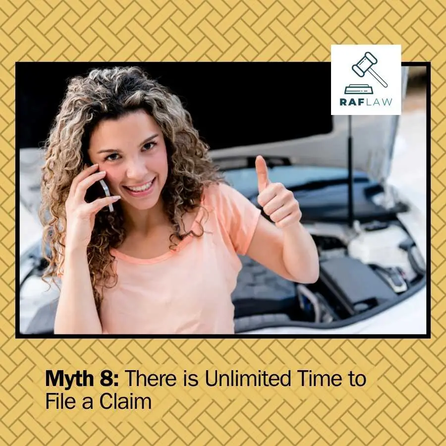 It's a myth that you have unlimited time to claim from the Road Accident Fund