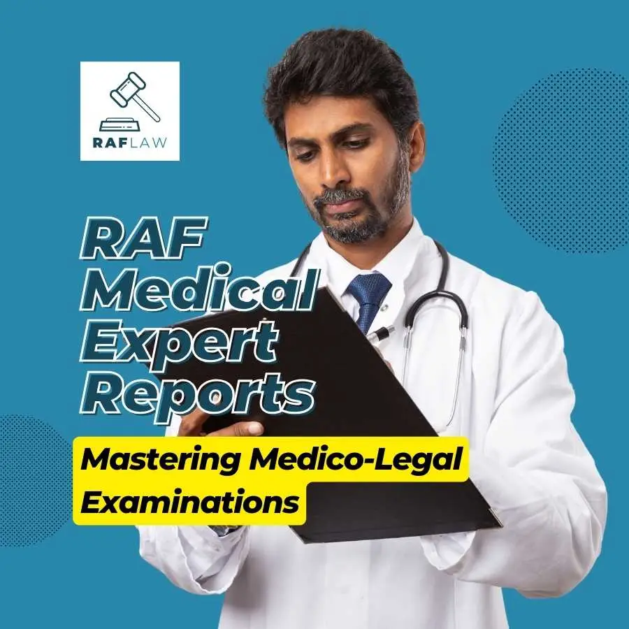 Medical professional reviewing a document for RAF Medical Expert Reports.