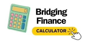 Colorful Calculator with Bridging Finance Calculator Click Button