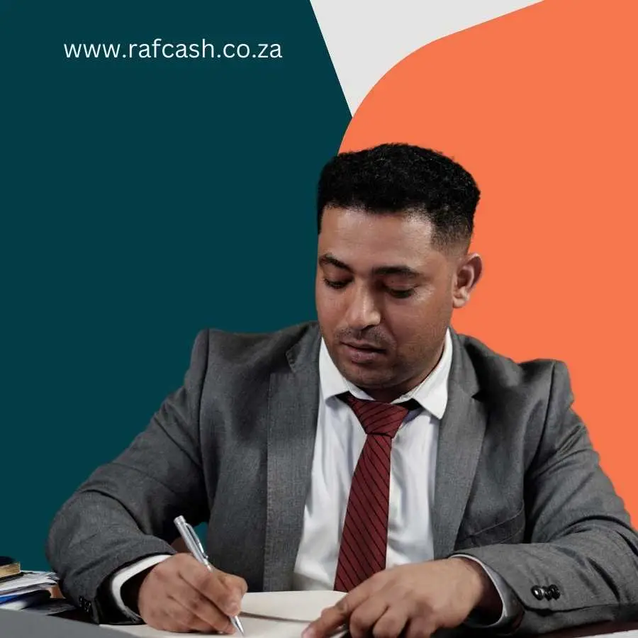 Dedicated professional managing claims at RAF Cash