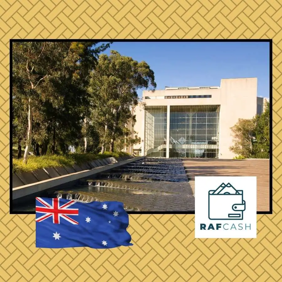 Modern Australian courthouse exterior symbolizing the structure of legal systems abroad relevant to RAF litigation discussions.