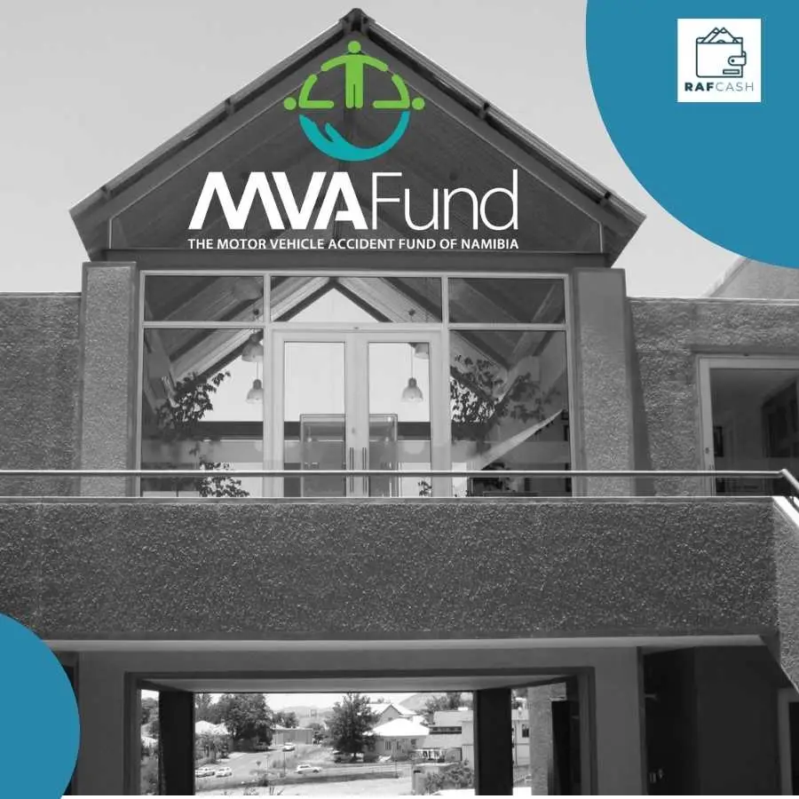 Entrance of the Motor Vehicle Accident Fund of Namibia building