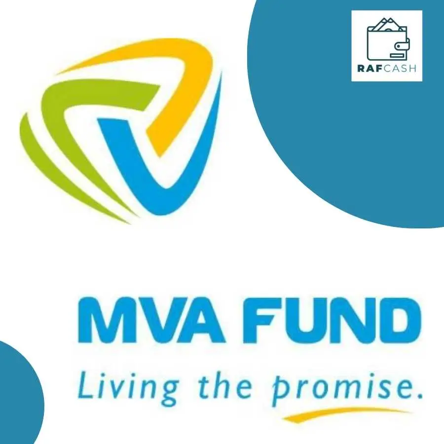 Logo of MVA Fund Botswana with the slogan "Living the promise."