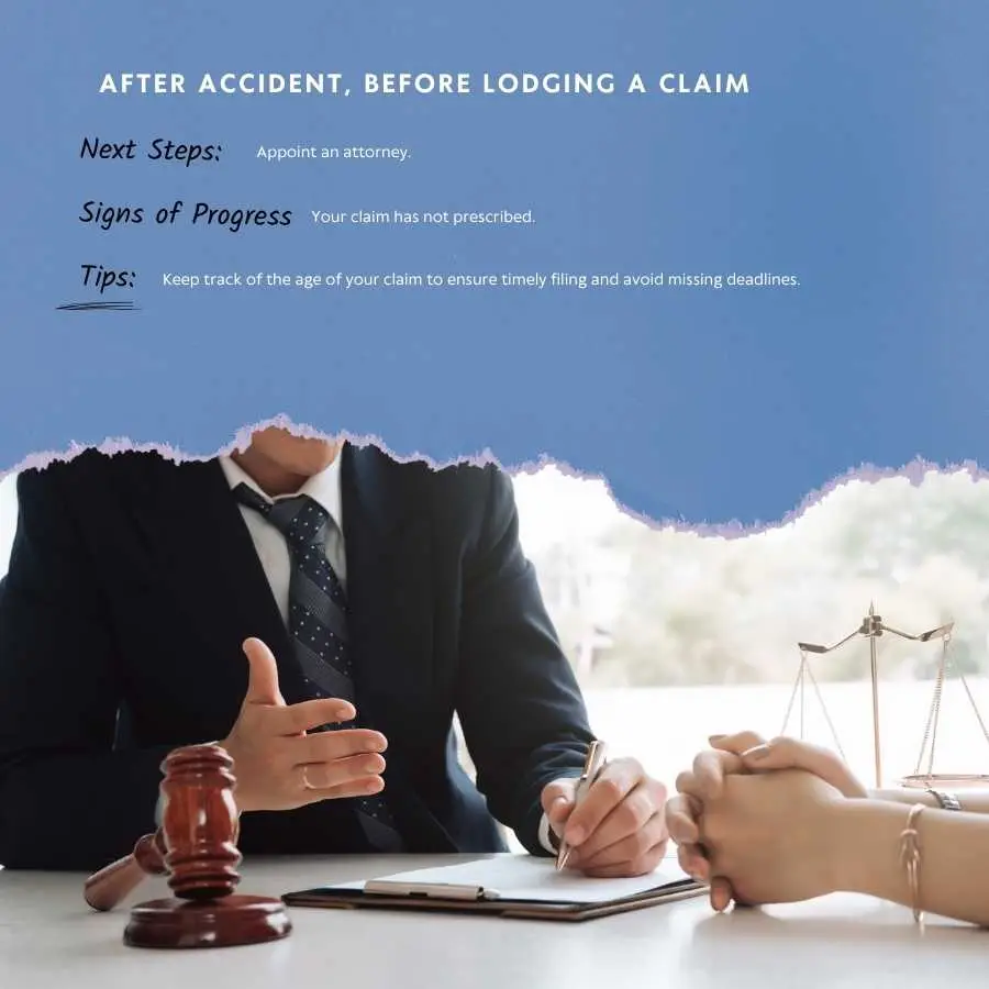 Attorney Consulting Client After Accident