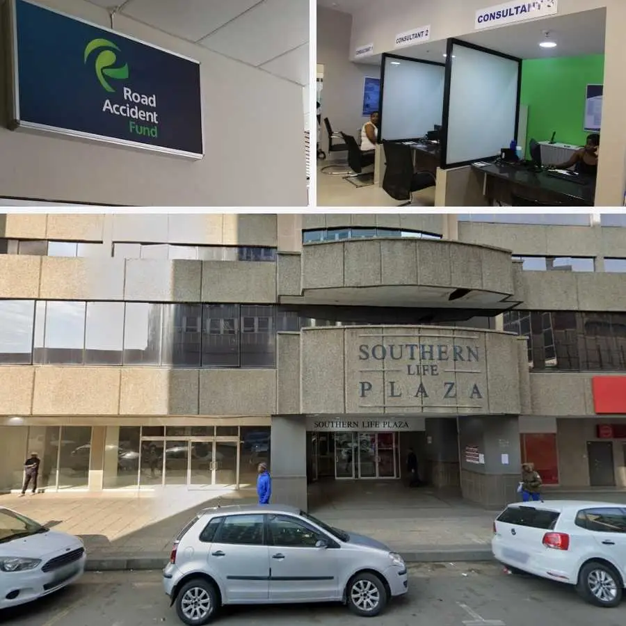 Road Accident Fund offices at Southern Life Plaza in Bloemfontein