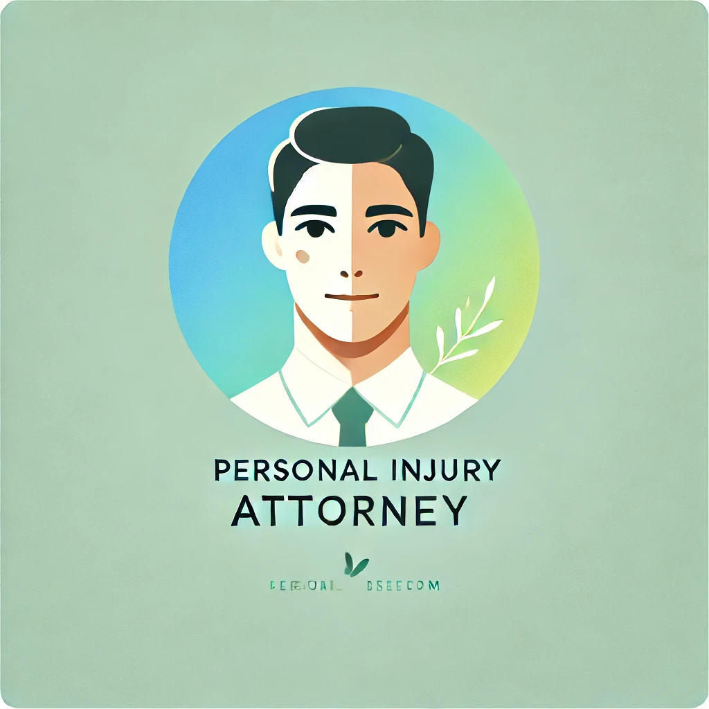 Featured image with text "Personal Injury Attorney" and a calm, confident face.