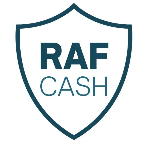 RAF Cash Company Logo - Road Accident Fund